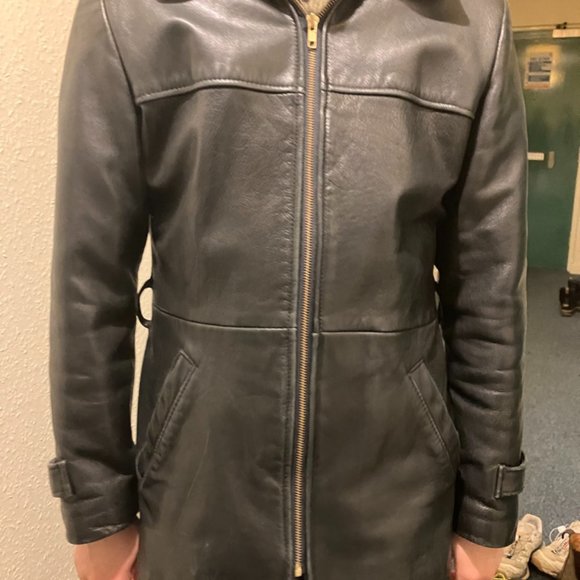 Dimitri Couture Vintage Montreal made Leather Jacket - Picture 1 of 7